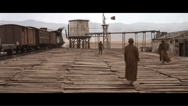 Still frame from Once Upon a Time in the West. 