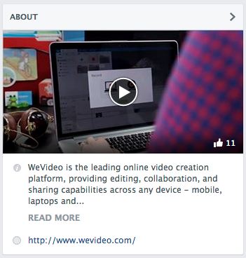 Facebook Featured Video