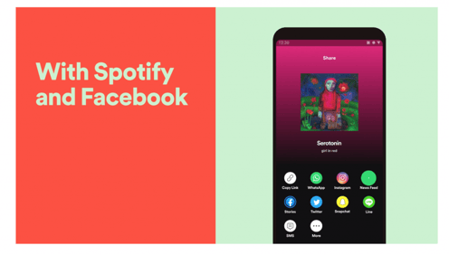Spotify in Facebook