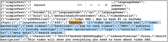 How to find YouTube SEO keywords