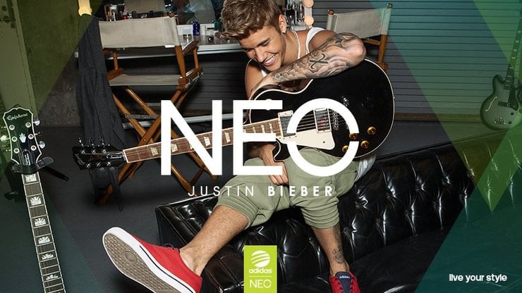 Justin Bieber NEO Adidas