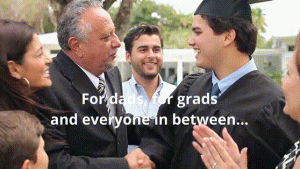 grad dad promo