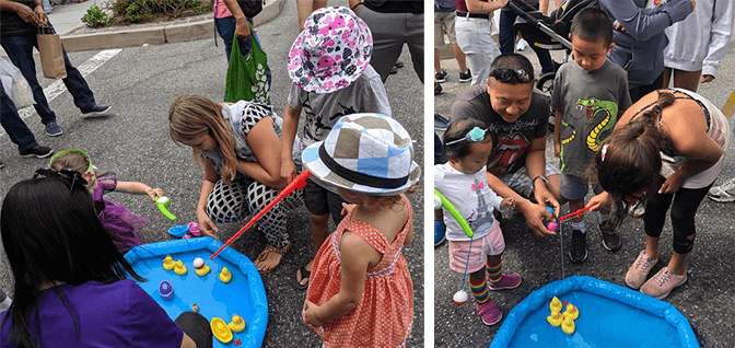 Catch a duck at MV art and wine festival
