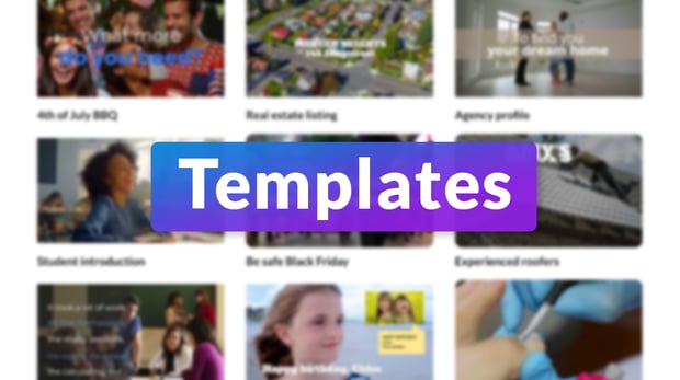 video templates