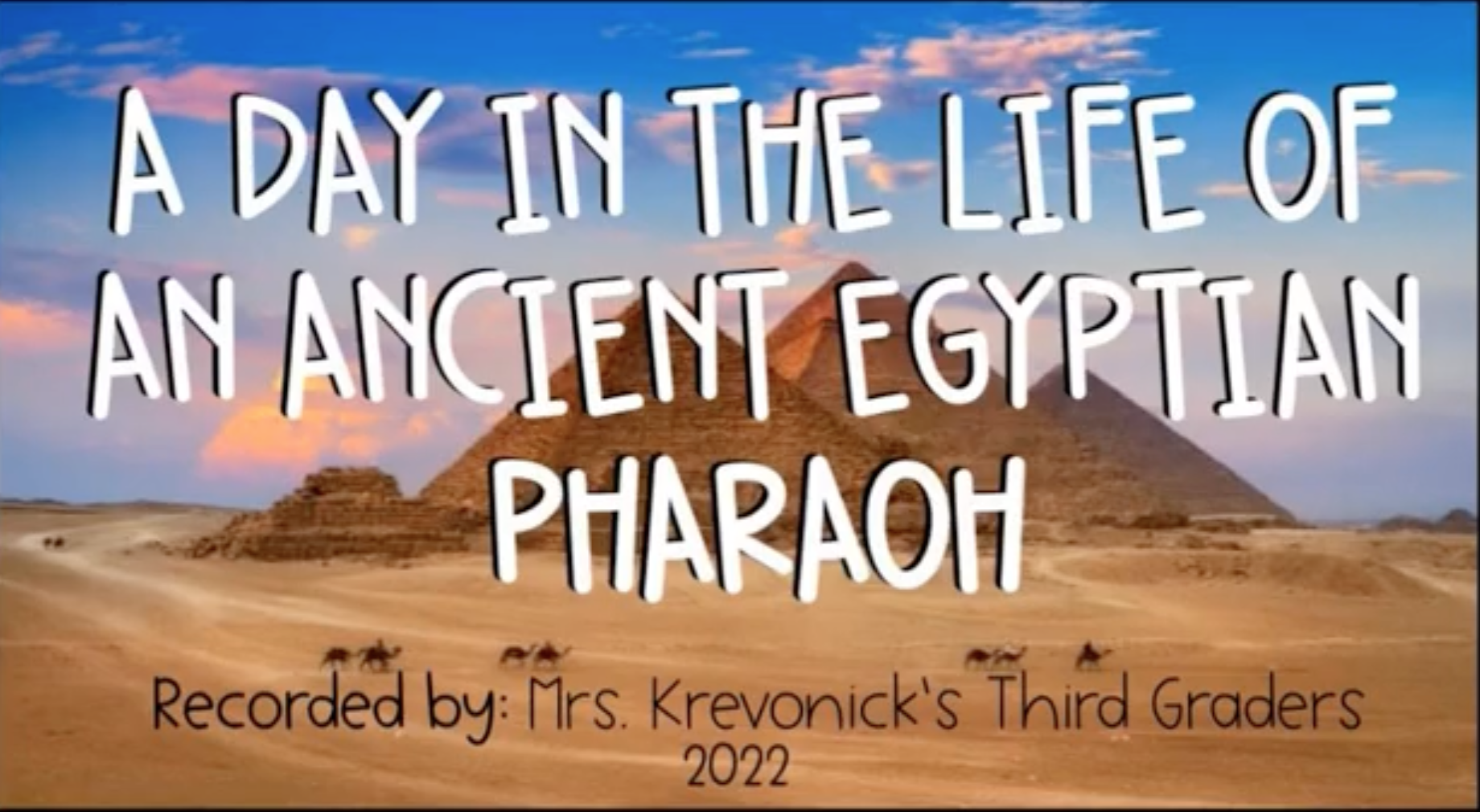 A Day in the Life of an Egyptian Pharaoh