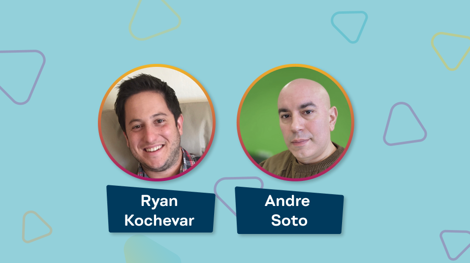 Ryan Kochevar and Andre Soto headshots.