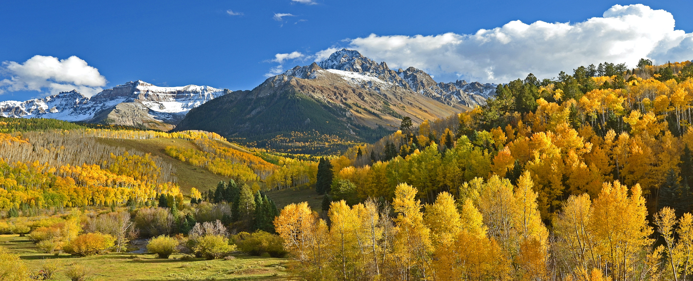 Mountains in Colorado.