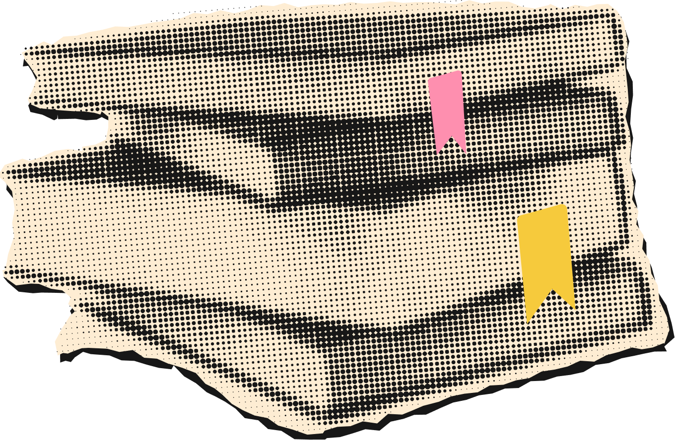 Retro stacked books icon. 