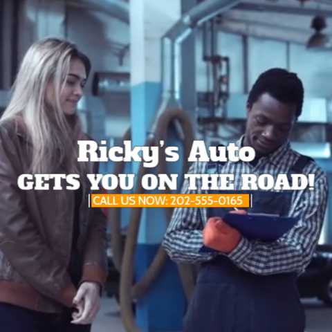 Ricky's auto service