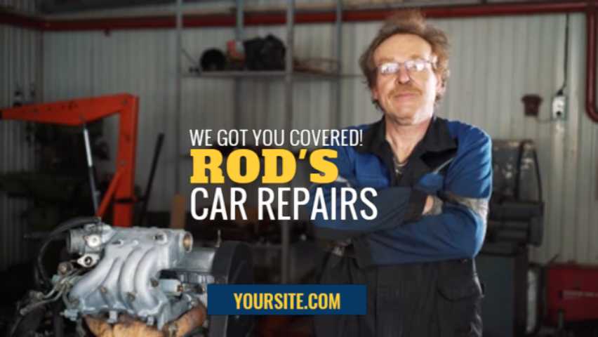 Car repair with Rod