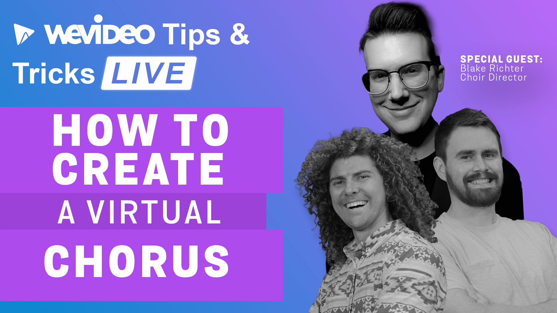How to create a virtual choir