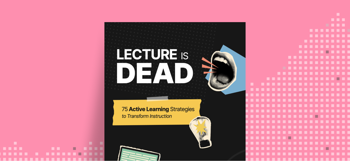 Lecture is dead eBook Graphic