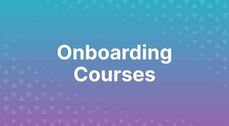 Onboarding Courses 