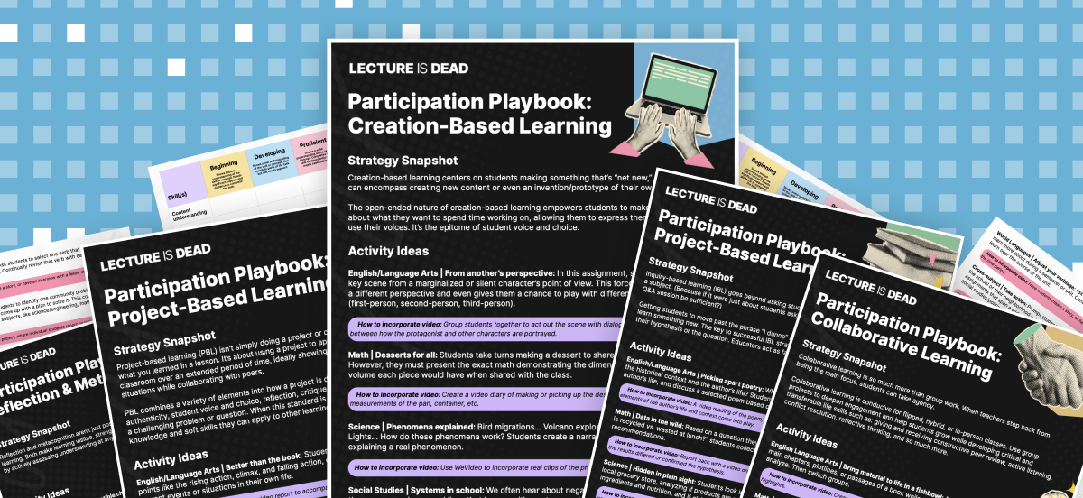 Participation Playbooks Graphic