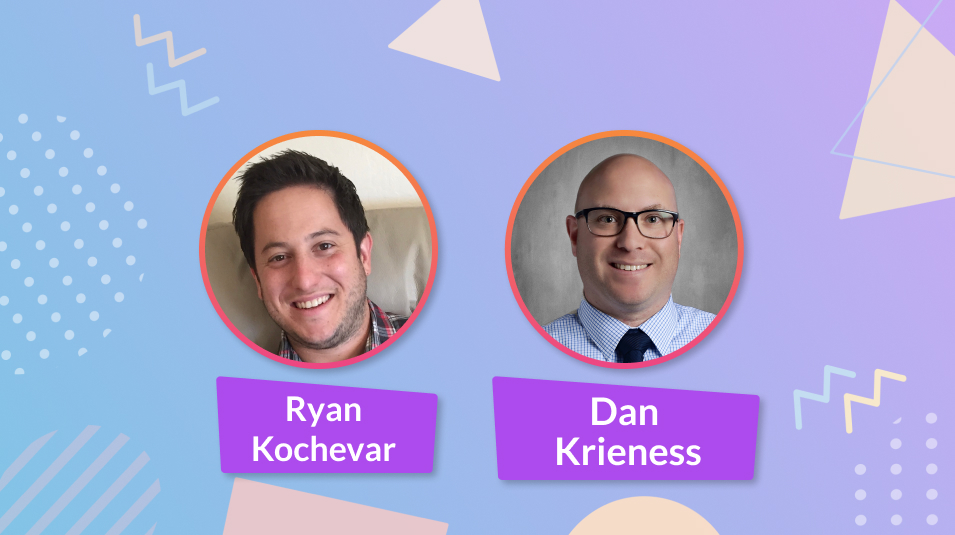 Ryan Kochevar and Dan Krieness headshots.