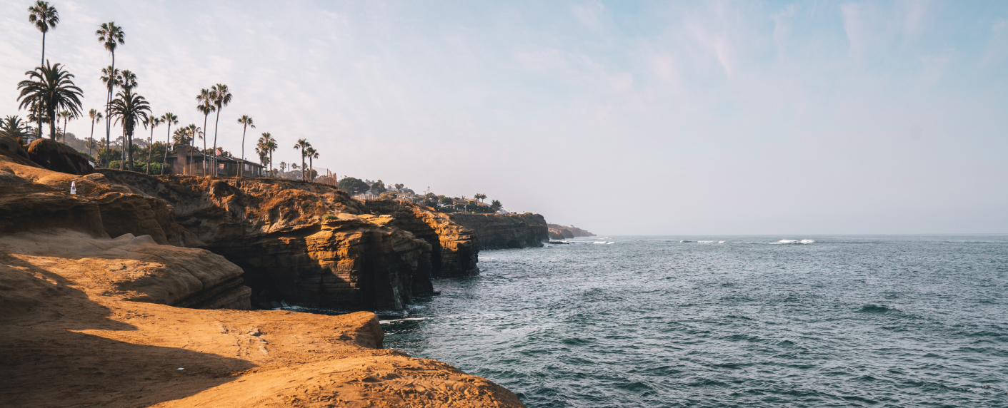Beach in San Diego.