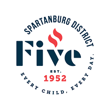 Spartanburg 5 School District logo.