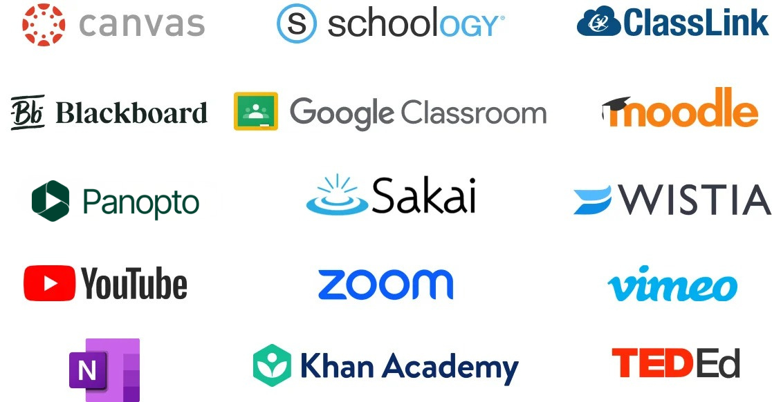 Various Logos- Interactivity page