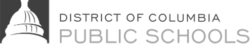 District of Columbia Public Schools logo.