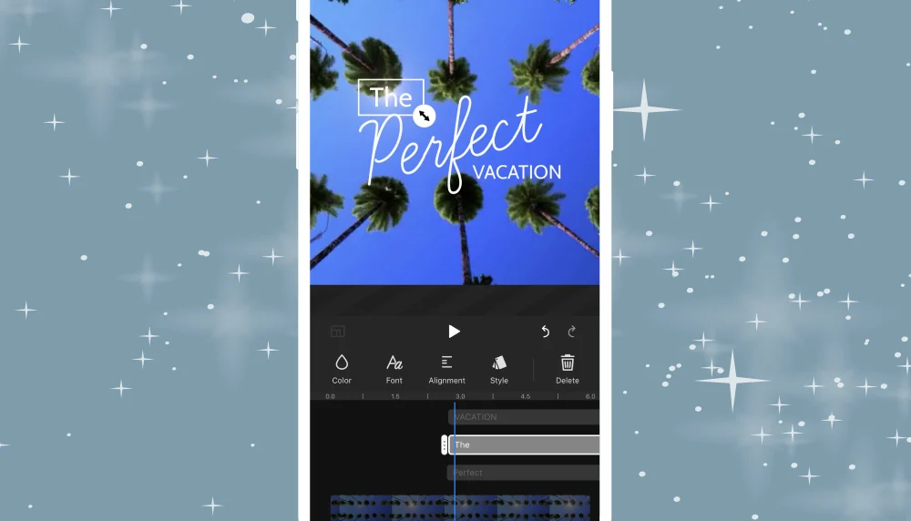 Adding video effects to iOS device in WeVideo's video editor.