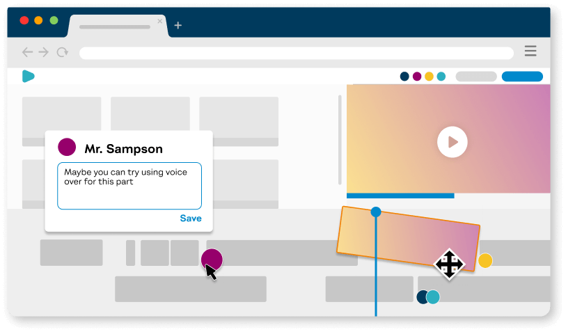 Video Editing Collaboration Tool for the Classroom