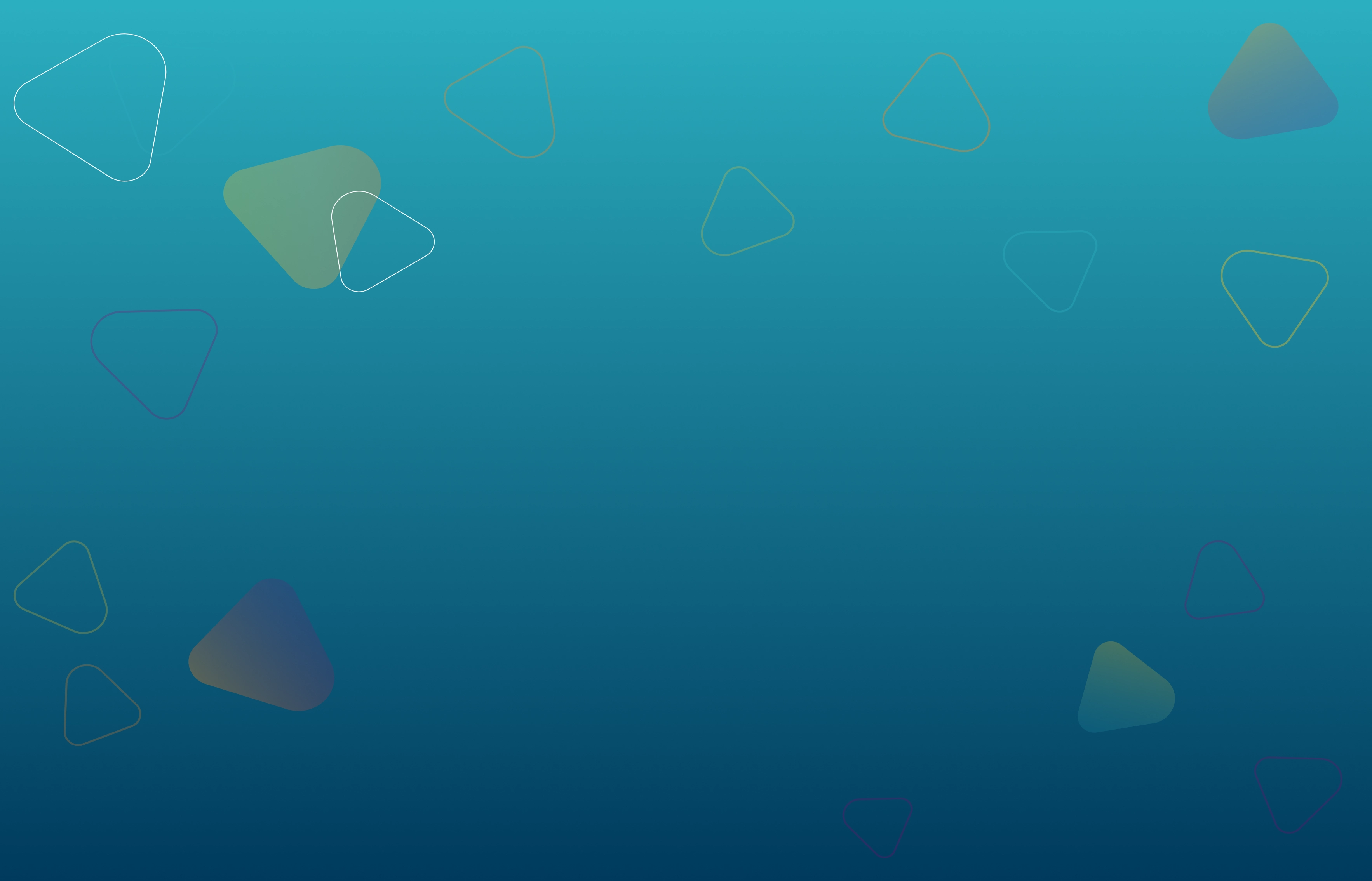 webinars header graphic with triangles floating.